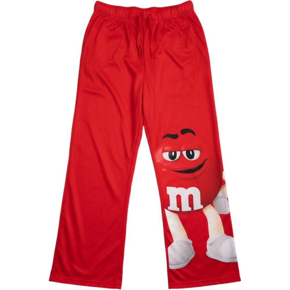 M&M's Ladies Red Lounge PJ Pants Medium